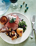 Rib Roast with Potatoes