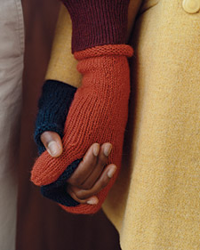 How to Knit Traditional Mittens