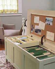 Mini Office in a Chest How-To