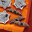 Bat and Cobweb Cookies