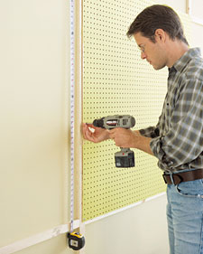 Install a Pegboard