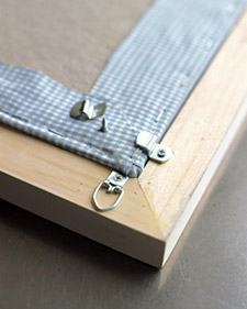 Fabric-Covered Bulletin Board