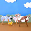 Clothespin Barnyard