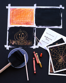 Black Magic Party Invitations