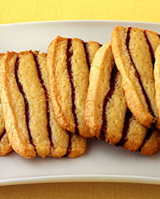Striped Icebox Cookies