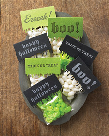 Creepy Custom Favor Bags