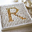 White Favors: Dragee Monogram