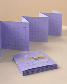 Save the Date Calendar