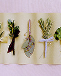 Leaf Boutonnieres