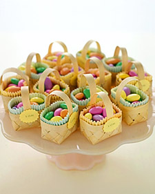 almond baskets I just love these! I think the small baskets are so adorable!