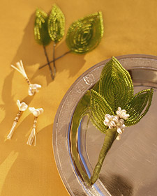 Beaded Boutonnieres