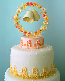 Cake Toppers: Quilled Bells