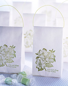 Stamped-Bag Favors