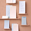 Stationery Themes: Contrasting Colors