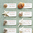 Keepsake Seashell Seating Cards