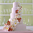 Sugar-Flower Wedding Cakes