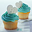 Monogram Cupcakes