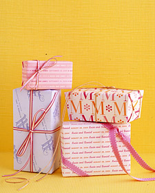 Chocolate Favors: Prewrapped and Personalized