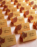 Wooden Seating Cards 