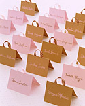 Handbag Seating Cards
