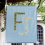 Monogram Details: Silk Flowers