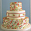 Cakes Inspired by Fabric: Calico