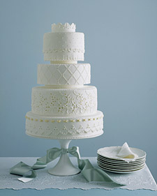 Cakes Inspired by Fabric: Eyelet