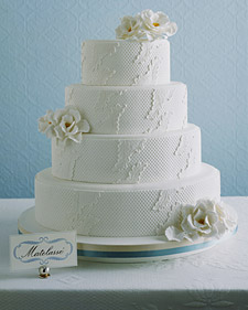 Cakes Inspired by Fabric: Matelasse