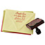 Calligraphed Address Stamp