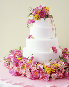 062805 wed cake05 l 32 idéias de bolo de casamento em estilo floral