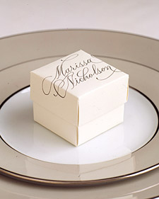Place-Card Favor 