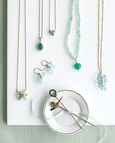 Emerald and Aqua: Romancing the Stones