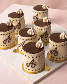 Individual Chocolate-Espresso Charlottes