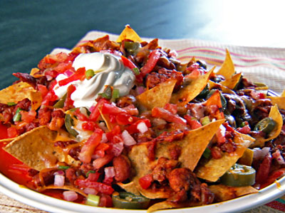 Recipes Nachos on Recipe  Chicken Chili Nachos