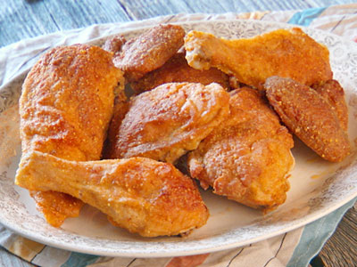 oven fried chicken