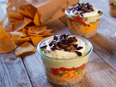 7 layer dip beef
