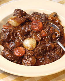 Beef Bourguignonne