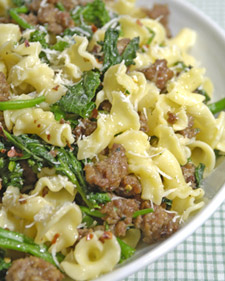 Pasta with Broccoli Rabe and Sausage