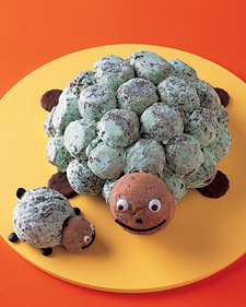 Sea Turtle Ice Cream Cake