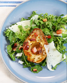 Pear Salad with Bacon and Sherry-Wine Vinaigrette