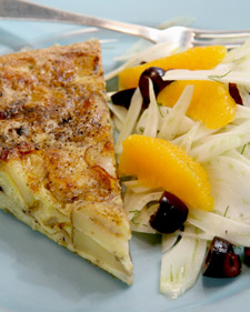 Potato-and-Onion Frittata