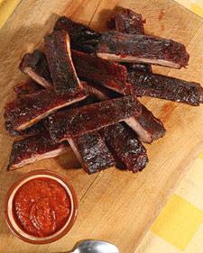Oven-Roasted Ribs with Barbecue Sauce
