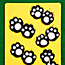 Black Cat Paw Cookies