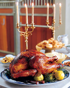 Roast Turkey with Quince Glaze