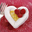 Heart-Shaped Meringues