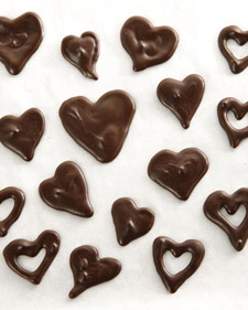 Making Chocolate Garnishes