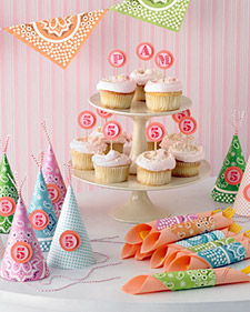bandanna party idea  from marthastewart.com   http://www.frostedevents.com