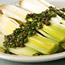 Steamed Leeks