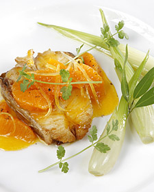 Halibut with Citrus and Cilantro
