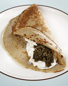 Image of Buckwheat Crepe Blinis, Martha Stewart